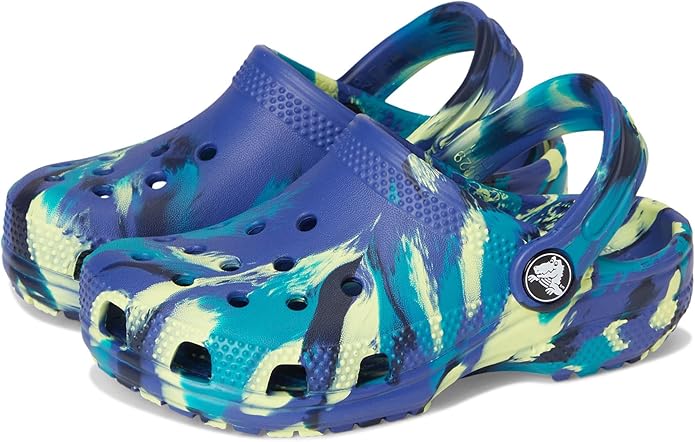 Crocs Unisex-Child Classic Watercolor Marbled Clog