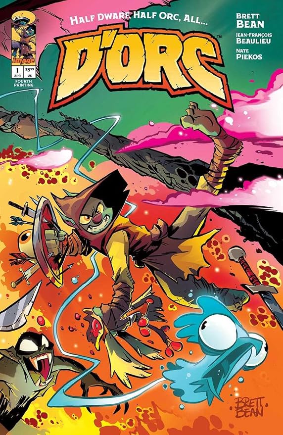 D'Orc #1 (4th) VF/NM ; Image comic book | Brett Bean