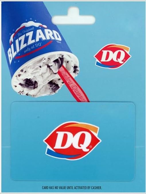 Dairy Queen Physical Gift Card - $50