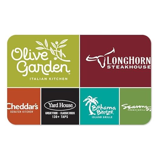 Darden eGift Card | Multi-Brand, Digital Delivery
