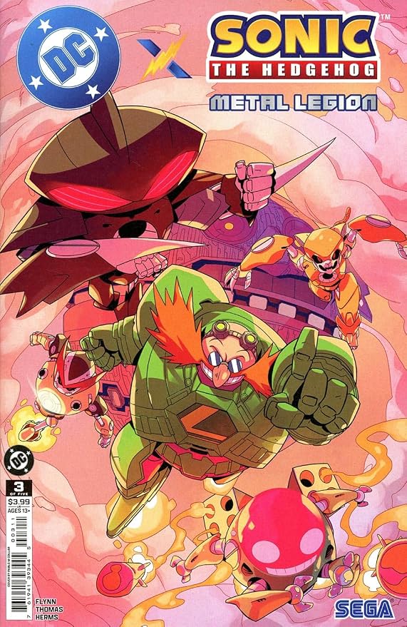 DC X Sonic the Hedgehog: Metal Legion #3A | DC comic book