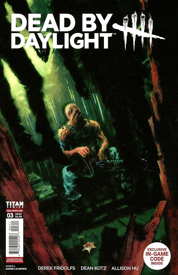 Dead by Daylight: The Hillbilly #3A VF/NM ; Titan comic book | With In-Game Code