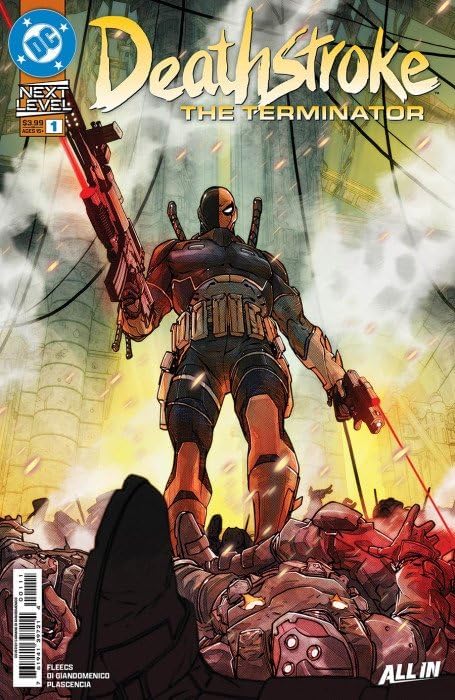 Deathstroke the Terminator (2nd Series) #1A VF/NM ; DC comic book | 1st Print Tony Fleecs All In Next Level