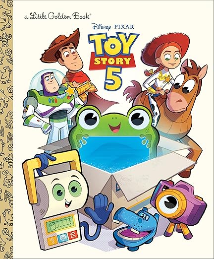 Disney and Pixar Toy Story 5 Little Golden Book