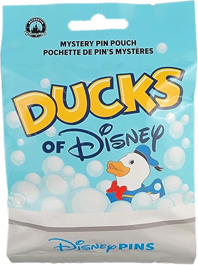 Disney Parks 5 Piece Random Assorted Mystery Pin Pack Disney Ducks