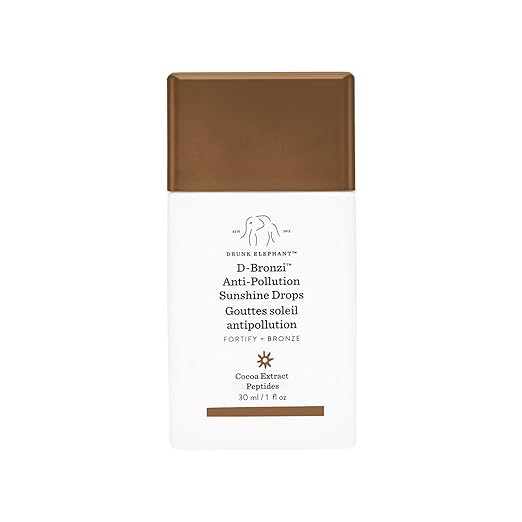 Drunk Elephant D-Bronzi Sunshine Drops - Bronzing Color Serum Drops - Clean Clinical Skincare - Cruelty-Free - Dermatologist-Tested - Free of Essential Oils, Silicones, and Fragrance