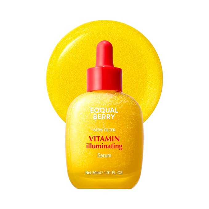 EQQUALBERRY Vitamin Illuminating Serum | Niacinamide 4% & TXA | Brightening Vitamin C Serum for Face Glow with Hyaluronic Acid | Dark Spot & Uneven Tone Care | Korean Skincare, 1.01 fl oz