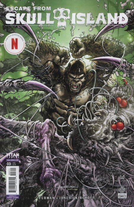 Escape From Skull Island #3A VF/NM ; Titan comic book | King Kong
