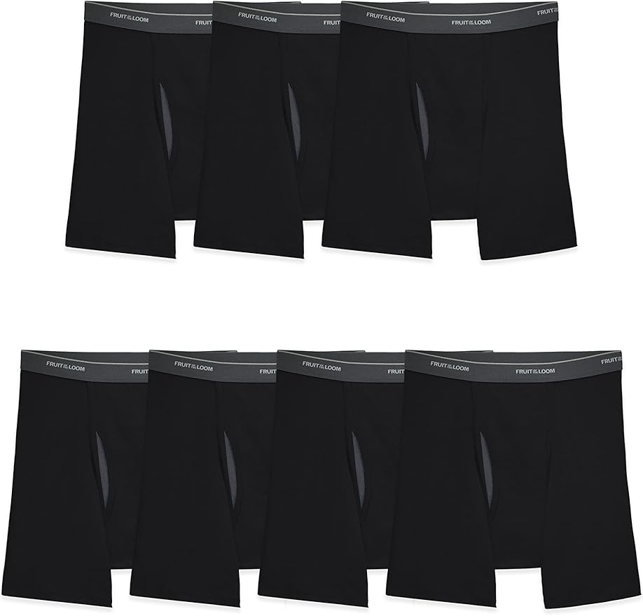 Fruit of the Loom Men's Coolzone Boxer Briefs, Moisture Wicking & Breathable