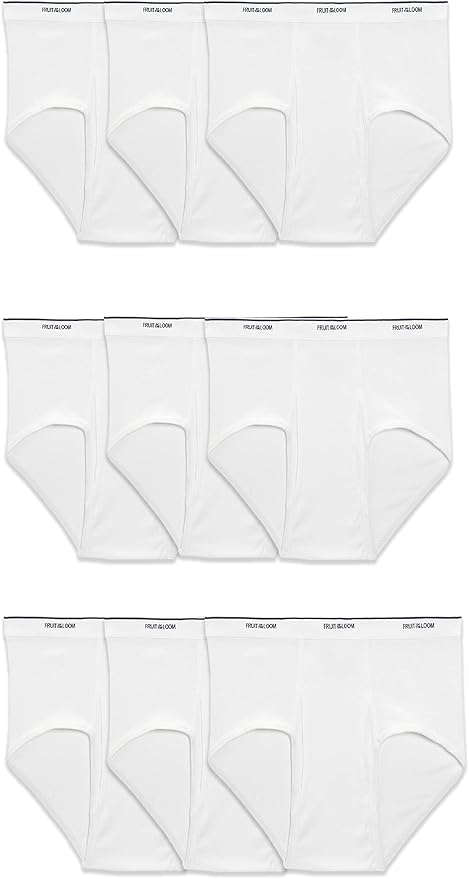 Fruit of the Loom Men's Underwear Briefs, Tag Free & Moisture Wicking