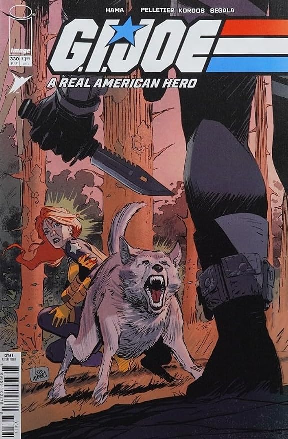 G.I. Joe, a Real American Hero #330A Image | Comic Book 1st Print Tomb Raider Cameo