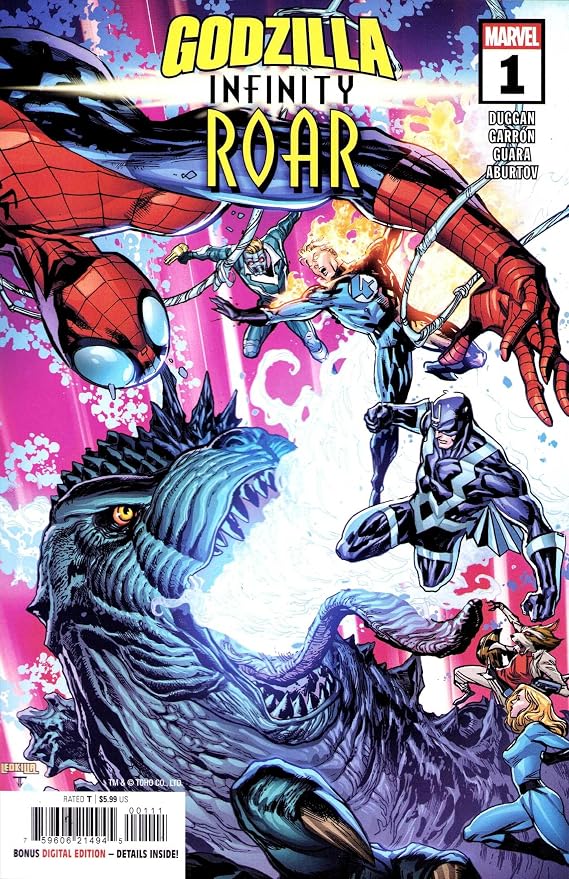 Godzilla: Infinity Roar #1 VF/NM ; Marvel comic book | 1st Print