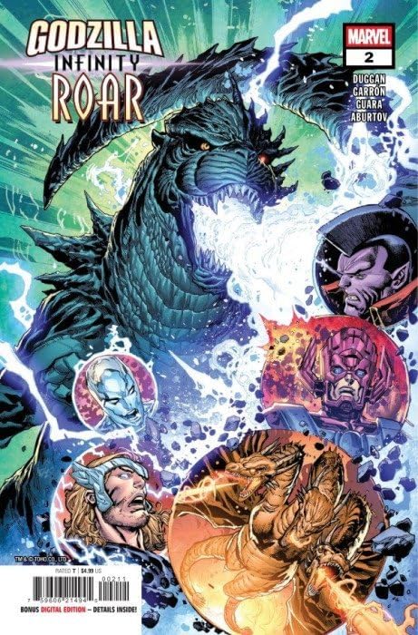 Godzilla: Infinity Roar #2 VF/NM ; Marvel comic book | 1st Print