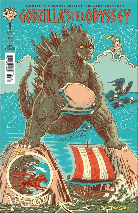 Godzilla's Monsterpiece Theatre Presents: The Odyssey #1A | IDW comic book