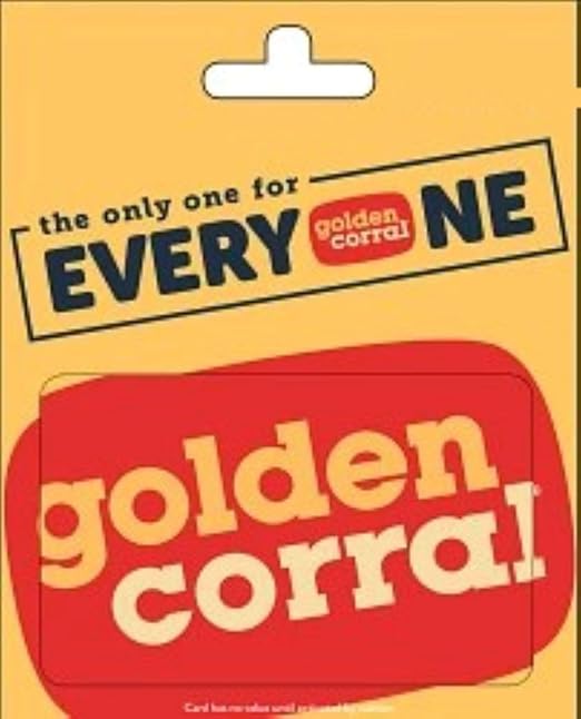 Golden Corral Physical Gift Card - $50