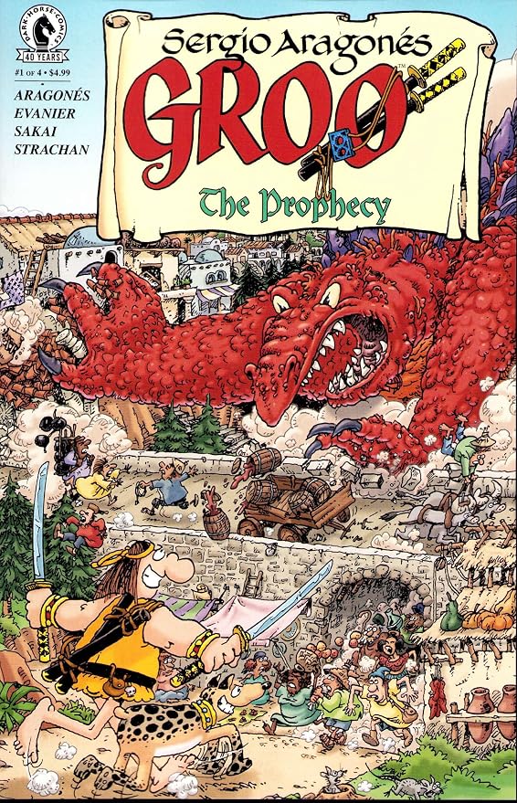 Groo: The Prophecy #1 VF/NM ; Dark Horse comic book | Sergio Aragones