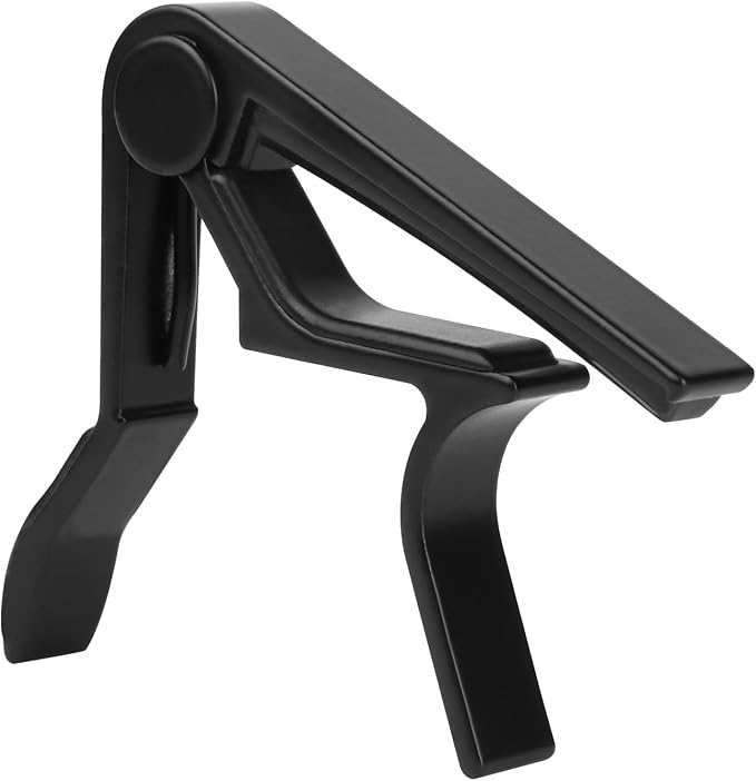 Guitar Capo for Acoustic and Electric Guitar 6 String, Premium ukulele Capos, Clip Capo, Clamp Capos, Black
