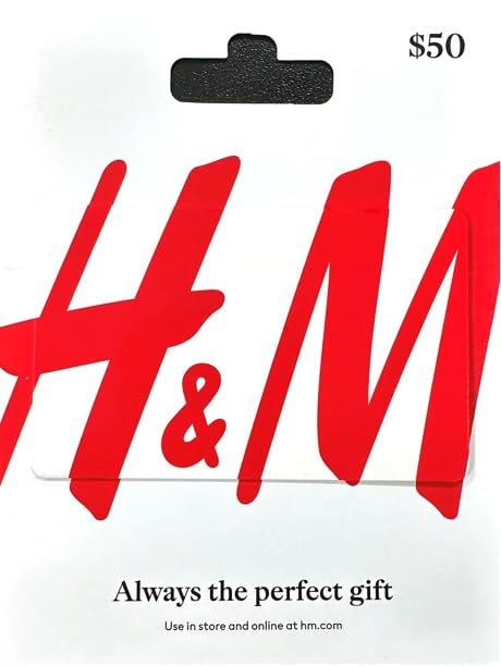 H&M Physical Gift Card - $50