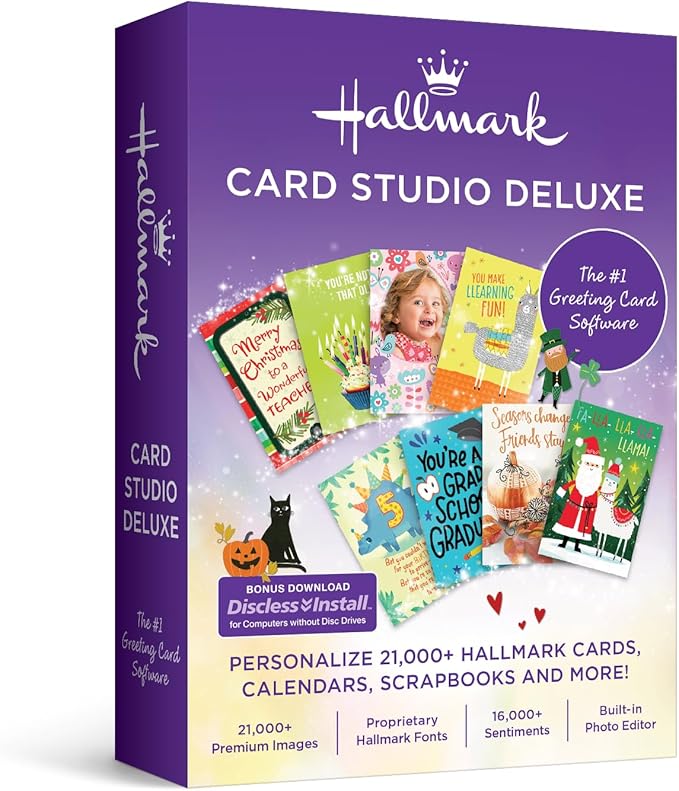 Hallmark Card Studio Deluxe - New version!