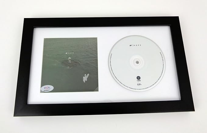 Hope CD Signed Autographed by NF Nathan Feuerstein Framed PSA/DNA COA A