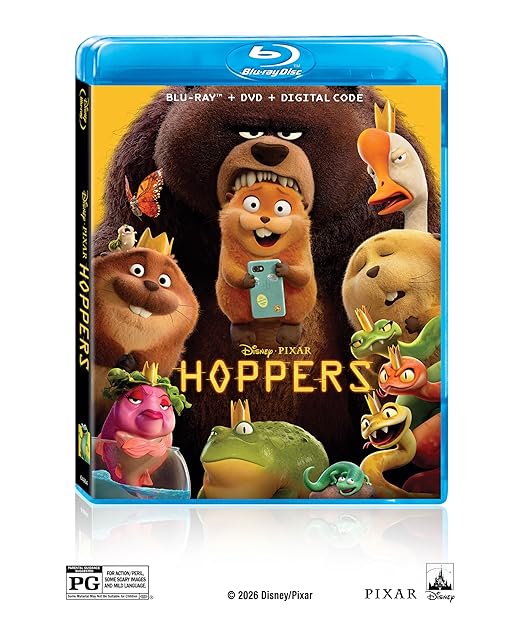 Hoppers - BD/DVD Combo + Digital