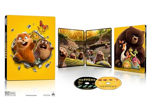 Hoppers - UHD/BD Combo + Digital + Steelbook