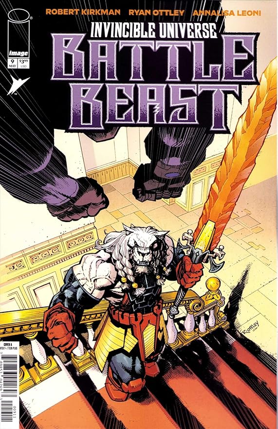 Invincible Universe: Battle Beast #9A VF/NM ; Image comic book | Skybound Robert Kirkman