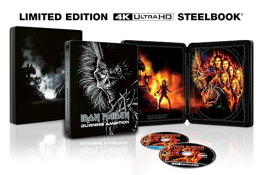 Iron Maiden: Burning Ambition - Limited Edition Steelbook (4K Ultra HD + Blu-ray)