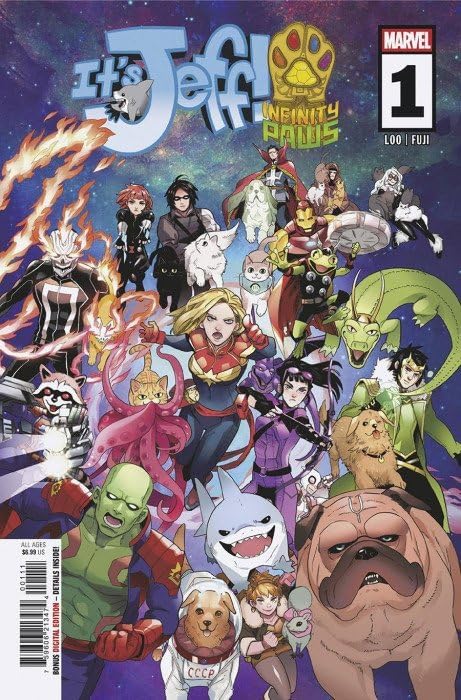 It's Jeff: Infinity Paws #1 VF/NM ; Marvel comic book