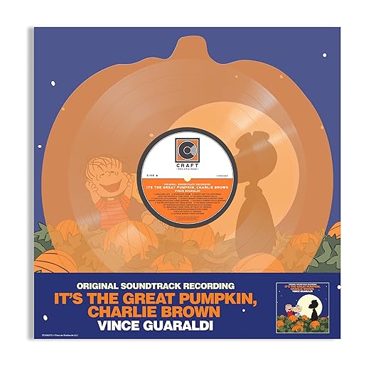 It's The Great Pumpkin, Charlie Brown Translucent Orange Pumpkin Shaped 33 1/