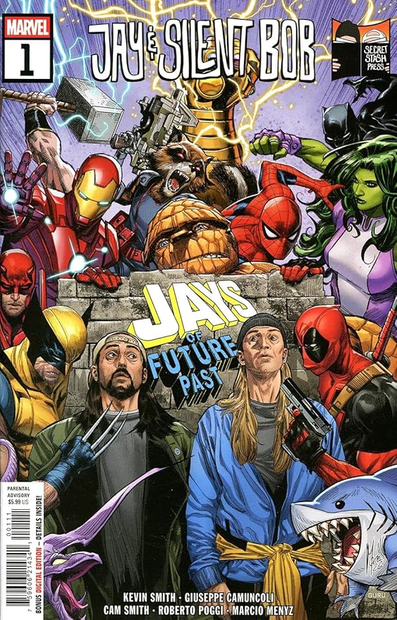Jay And Silent Bob: Jays of Future Past #1 VF/NM ; Marvel comic book | 1st Print Kevin Smith