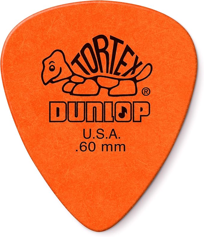 Jim Dunlop Tortex Standard Pick .60MM - 12 Pack