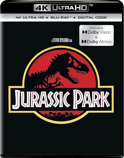 Jurassic Park - 4K Ultra HD + Blu-ray + Digital (Dolby Vision + Dolby Atmos Version)