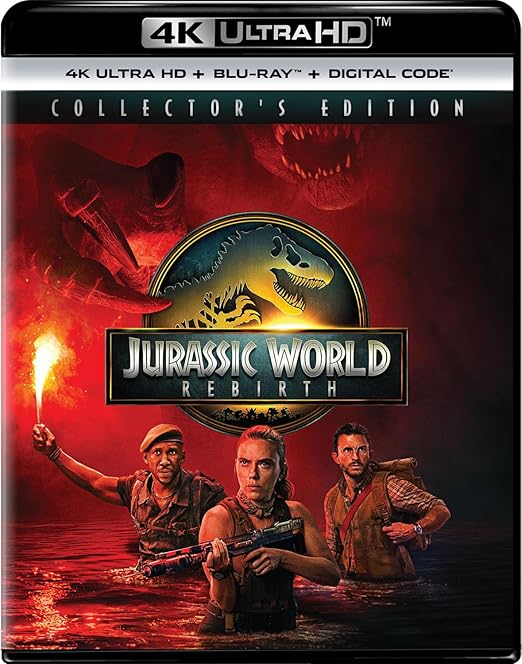 Jurassic World Rebirth (4K Ultra HD + Blu-ray + Digital)