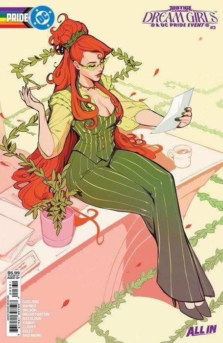 Justice League Dream Girls-A DC Pride Event #3C VF/NM ; DC comic book | Pride Variant