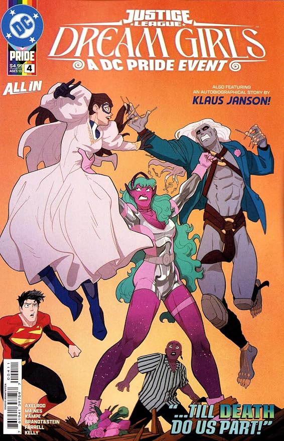 Justice League Dream Girls-A DC Pride Event #4A VF/NM ; DC comic book | All In Last Issue