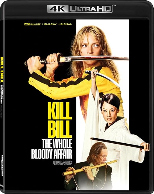 Kill Bill: The Whole Bloody Affair - BLURAY, Digital, 4K ULTRA HD