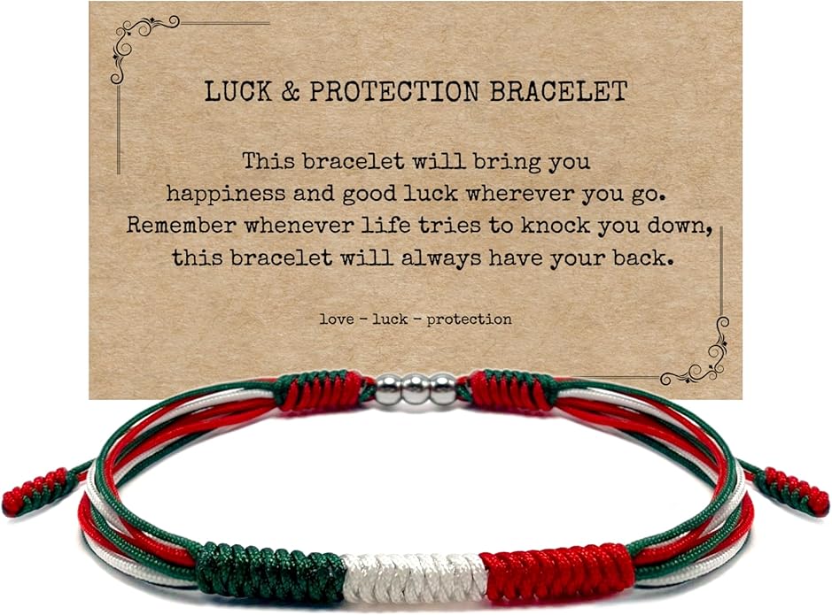 LAMIBEE Patriotic Country Code Flag Pride Bracelet, Protection and Lucky Surfer String Bracelet, Tibetan Wrist Wrap Bracelet, Boho Rope Bracelet for Women, Men, String Thread