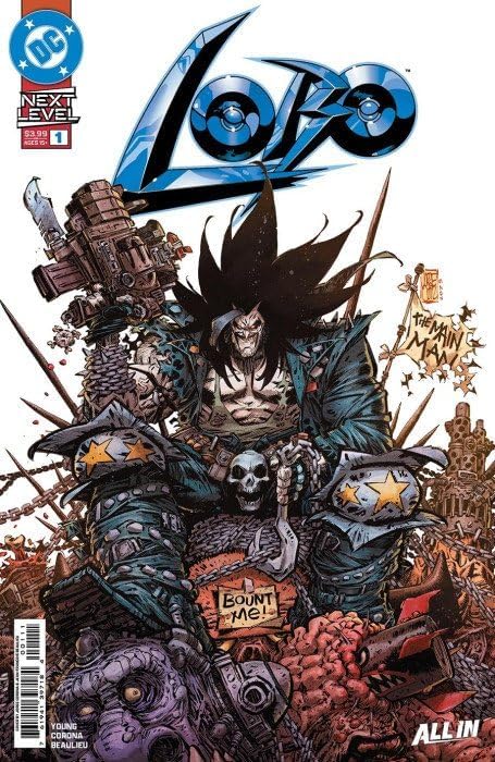 Lobo (4th Series) #1A VF/NM ; DC comic book | 1st Print Skottie Young All In Next Level