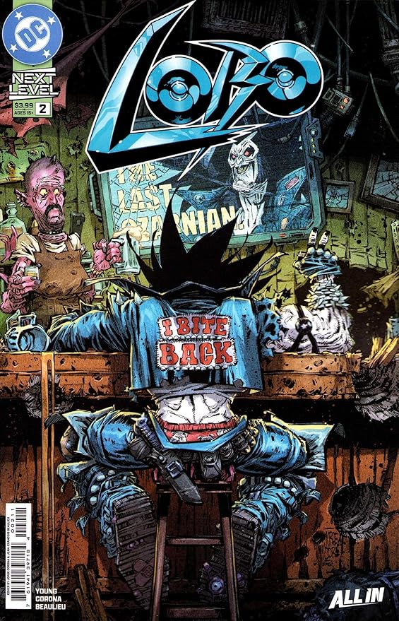 Lobo (4th Series) #2A VF/NM ; DC comic book | 1st Print Skottie Young All In Next Level