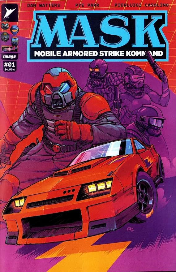 M.A.S.K. (Skybound) #1A VF/NM ; Image comic book | 1st Print MASK