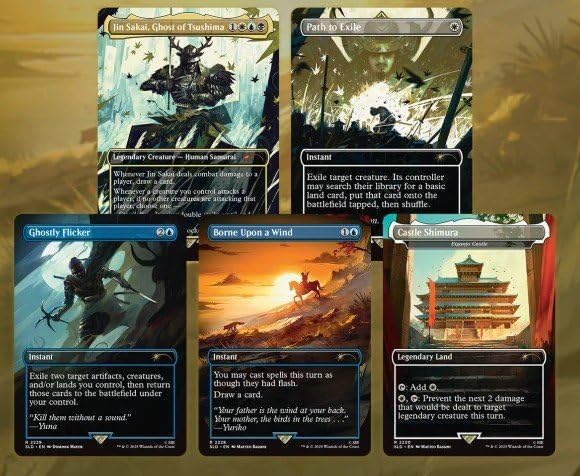 Magic the Gathering Secret Lair x Ghost of Tsushima (Foil)