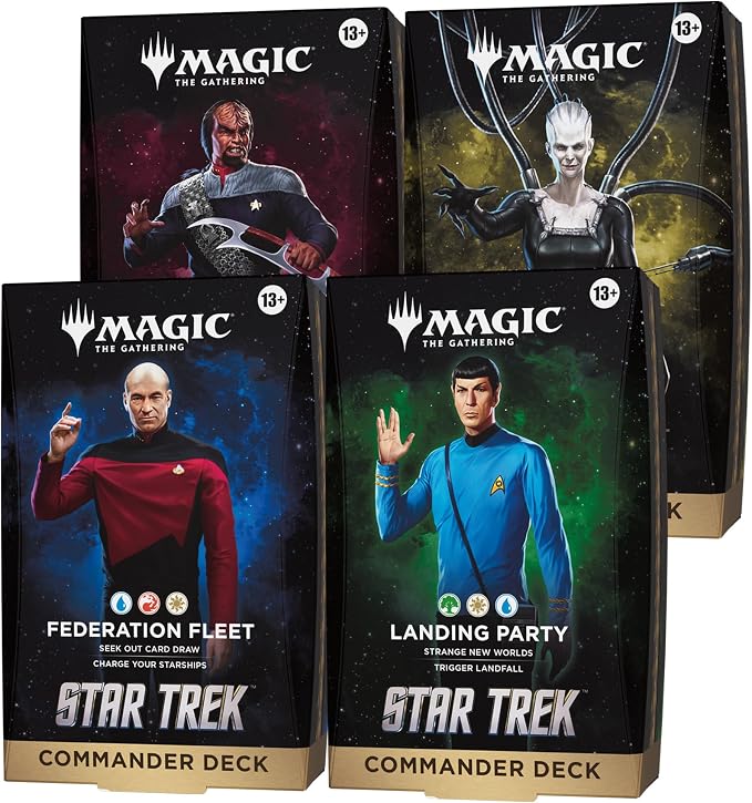 Magic: The Gathering | Star Trek Commander Deck Bundle