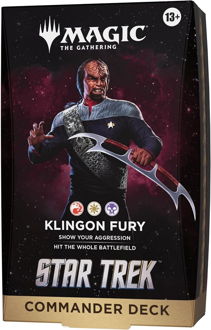 Magic: The Gathering | Star Trek Commander Deck - Klingon Fury