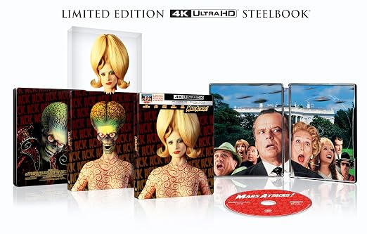 Mars Attacks! - Limited Edition Steelbook (4K Ultra HD + Digital)
