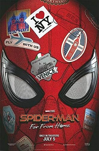 MARVEL's SPIDER-MAN: FAR FROM HOME 11"x17" D/S Original Promo Movie Poster 2019 Tom Holland