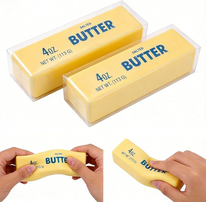 Midou Slow Rising Dumpling Squishy Butter Squeeze Toy Sensory Stress Relief Squishies Soft & Stretchy Fidget Toys for Anxiety Relief Party Favors 1Pcs with Smile Face