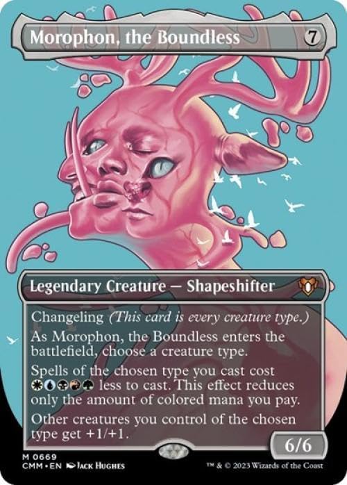 Morophon, the Boundless (Borderless) (Commander Masters)