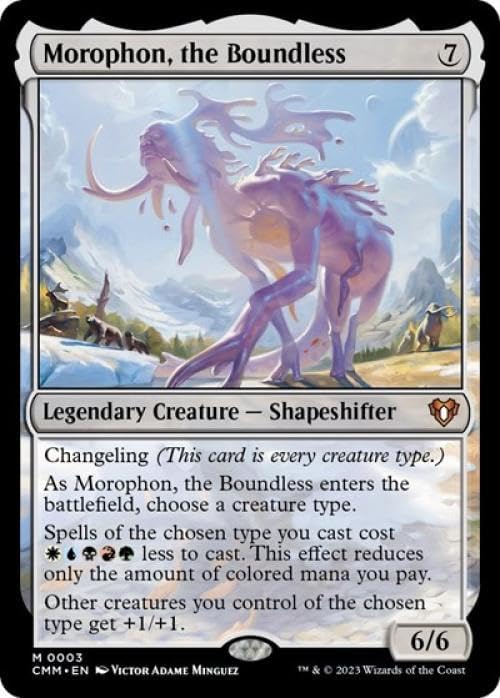 Morophon, the Boundless (Commander Masters)