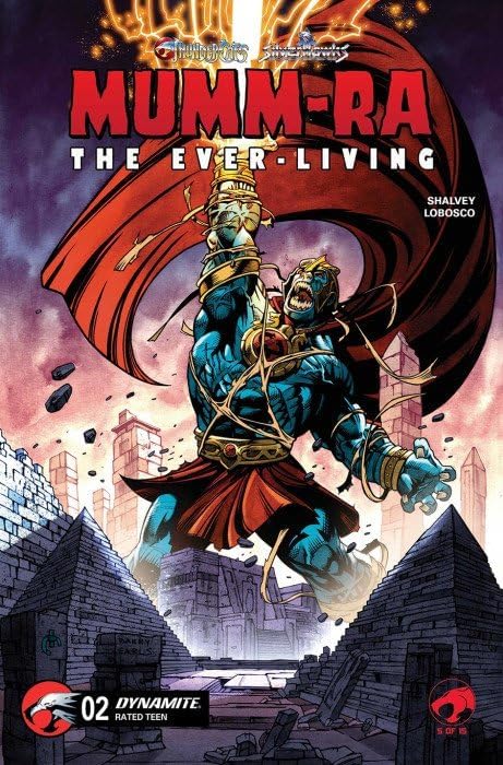 Mumm-Ra the Ever-Living #2A VF/NM ; Dynamite comic book | Thundercats Silverhawks 5 of 15